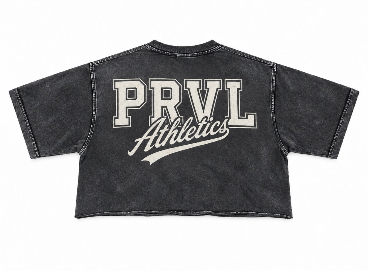 Varsity Crop Tee