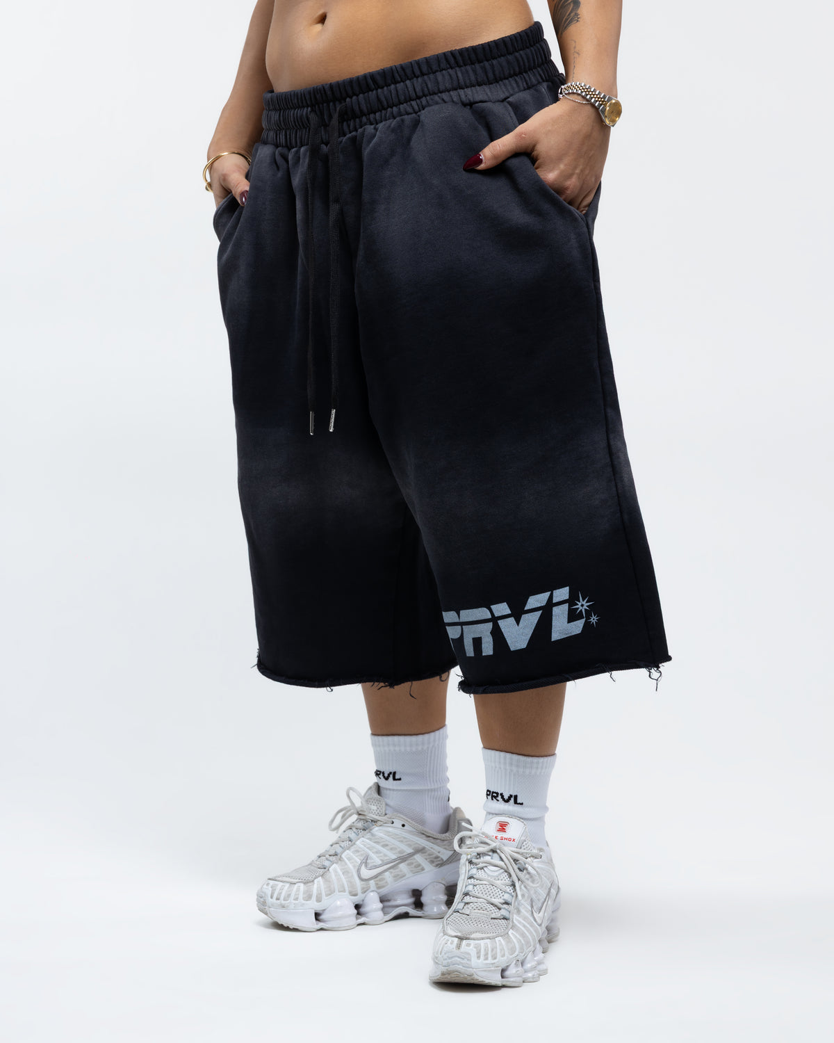 Washed Sweat Jorts