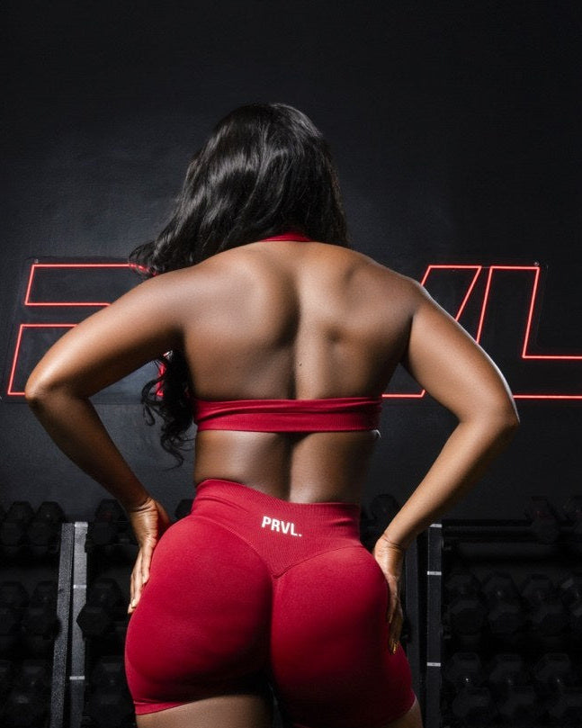Minimal Halterneck Sports Bra