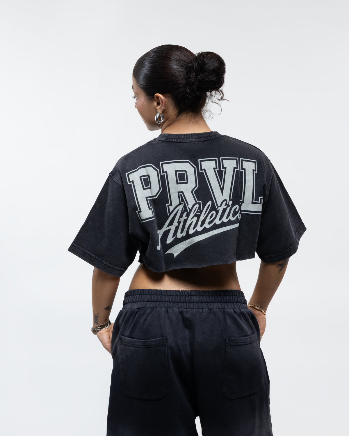 Varsity Crop Tee